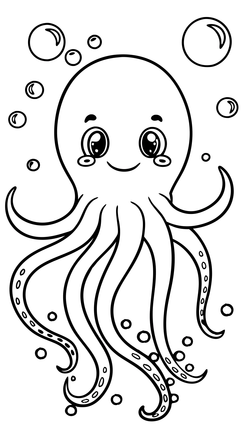 printable octopus coloring page